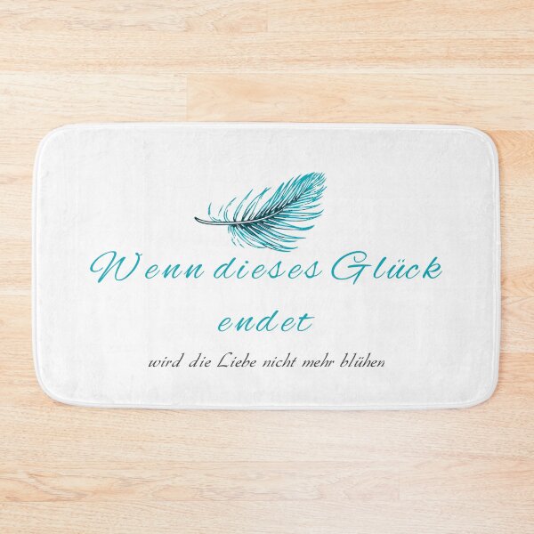 Item preview, Wenn dieses Glück endet, wird die liebe nicht mehr blühen designed and sold by Nanda Cornelis.