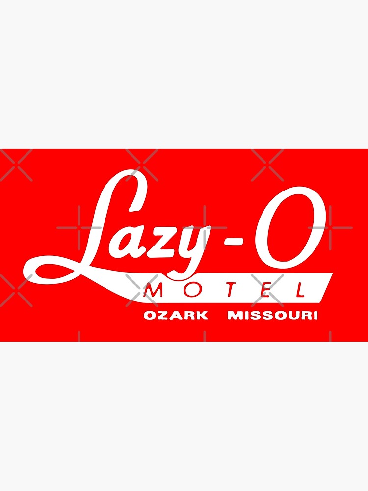 OZARK LAZY-O MOTEL. OZARK MISSOURI. Mouse Pad for Sale by 5hertz