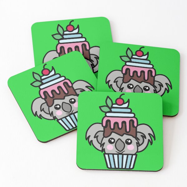 Item preview, Cute Koala Cupcake vector illustration  designed and sold by PerkyParakeet.