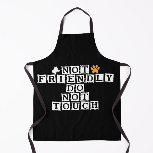 Item preview, Not Friendly Do Not Touch Classic T-Shirt designed and sold by Bradlog.