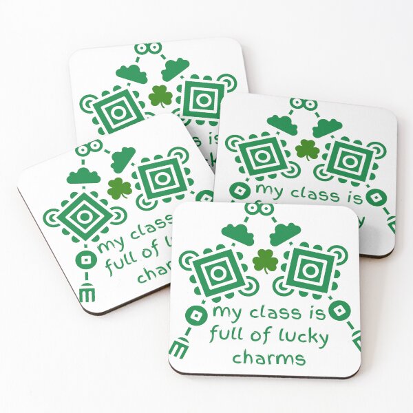 Item preview, My Class Is Full Of Lucky Charms Classic Sticker designed and sold by Dragsma ⭐⭐⭐⭐⭐.