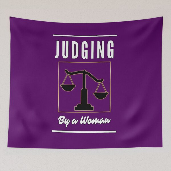 Item preview, Judging by a woman. International day of women judges designed and sold by MAD-STREETWEAR.