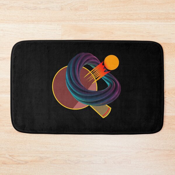 Item preview, Table tennis racket, ping pong ball with tail through abstract ring designed and sold by Bodino.