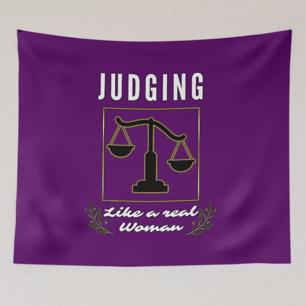 Item preview, Judging like a woman. International day of women judges designed and sold by MAD-STREETWEAR.