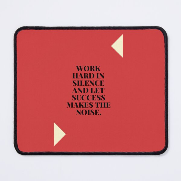 Item preview, work hard in silence designed and sold by syed maqsood.