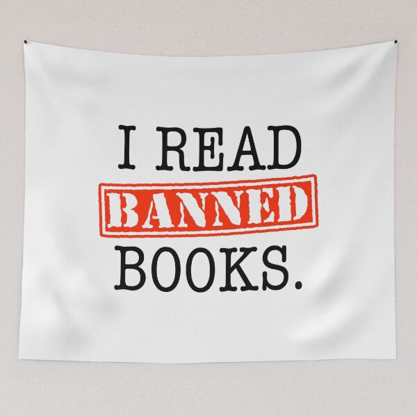 Item preview, I READ banned books designed and sold by Thelittlelord.
