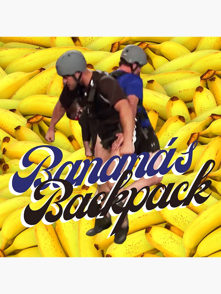 Mtv Challenge Johnny Banana X Ct Backpack Poster By Skosho Redbubble