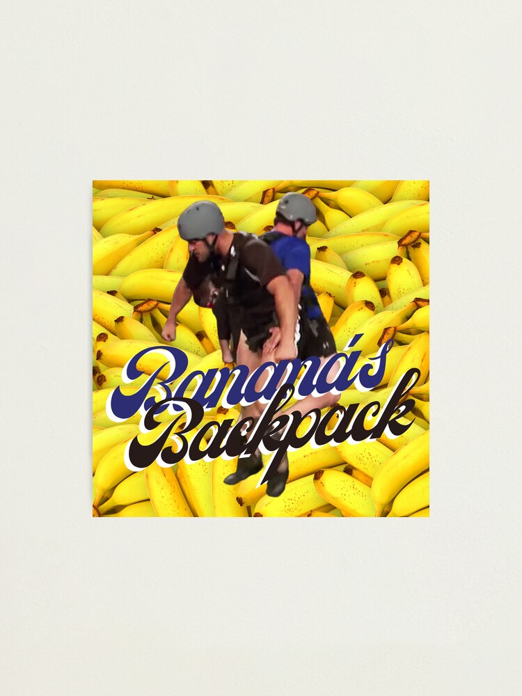 "MTV Challenge Johnny Banana X CT Backpack" Photographic Print by skosho Redbubble