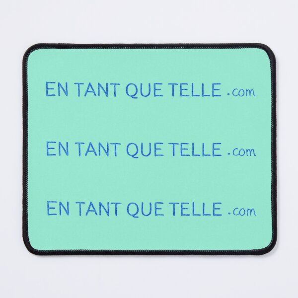 Item preview, Copie de En Tant Que Telle .com (blue, horizontal) designed and sold by MentaLee.