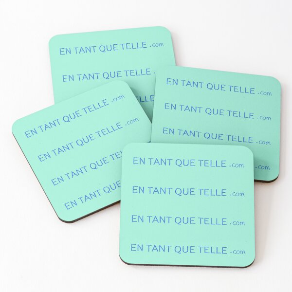 Item preview, Copie de En Tant Que Telle .com (blue, horizontal) designed and sold by MentaLee.