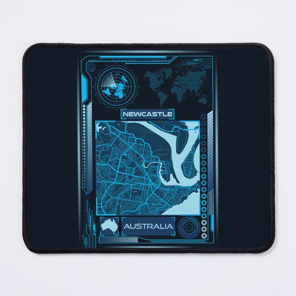 Item preview, NEWCASTLE MAP AUSTRALIA designed and sold by hatimelhag.