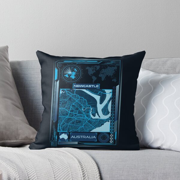 Item preview, NEWCASTLE MAP AUSTRALIA designed and sold by hatimelhag.