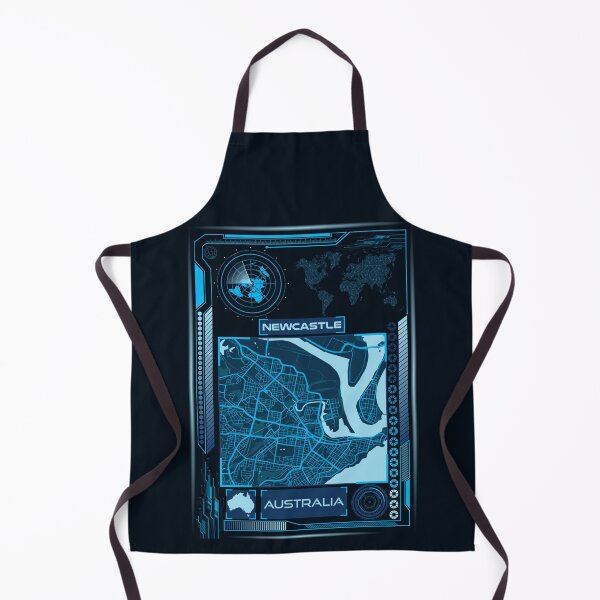 Item preview, NEWCASTLE MAP AUSTRALIA designed and sold by hatimelhag.