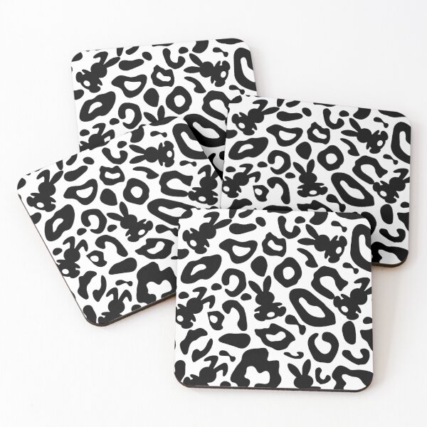 Item preview, Leopard Print Bunny Rabbit Pattern designed and sold by RavenPhotoUK.