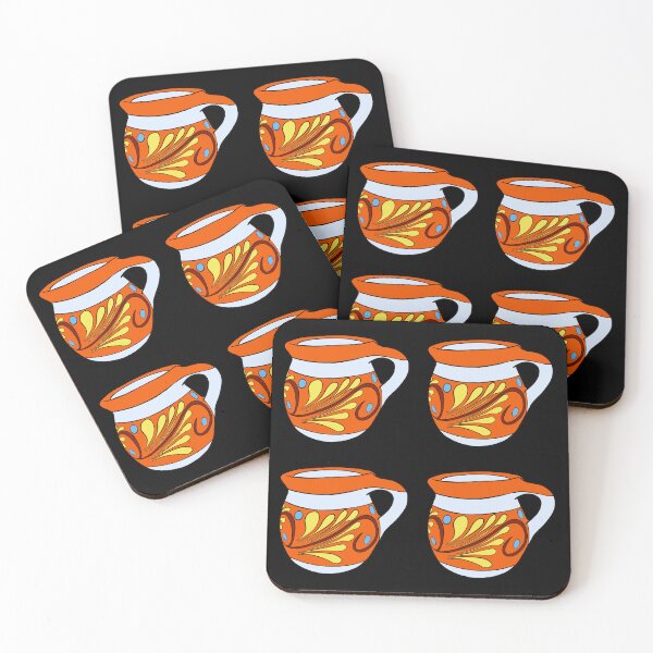 Item preview, Cafecito Mexican Jarritos Sticker Pack Orange designed and sold by that5280lady.
