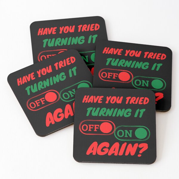 Item preview,  Have you tried turning it off and on again ??? designed and sold by STELLA-BRILANTE.