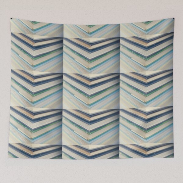 Item preview, Blue chevrons designed and sold by gailgriggs.