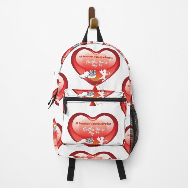 Item preview, All American Happy Day Valentine You're My #1 Brother  designed and sold by Darlene Douglas-Jackson.
