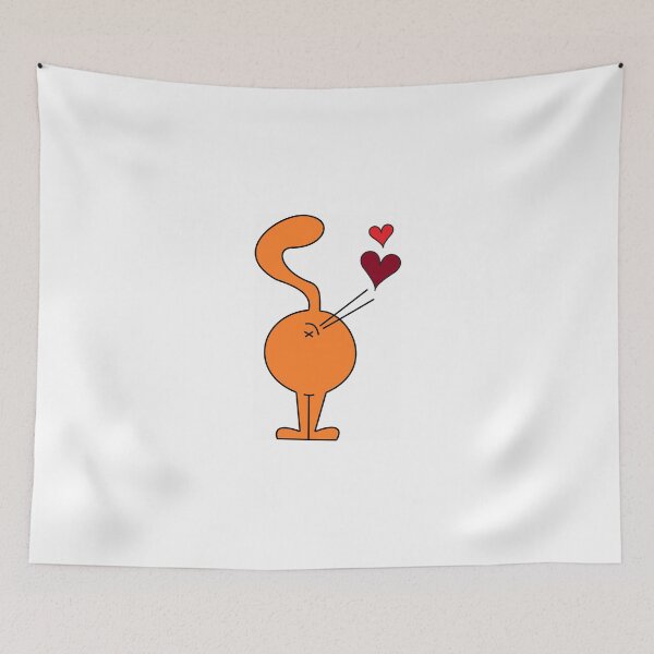Item preview, A lovely farting Cat - Orange Edition designed and sold by VentunoGrammi.