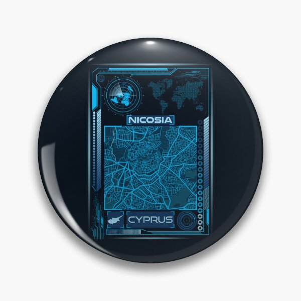 Item preview, NICOSIA MAP CYPRUS designed and sold by hatimelhag.
