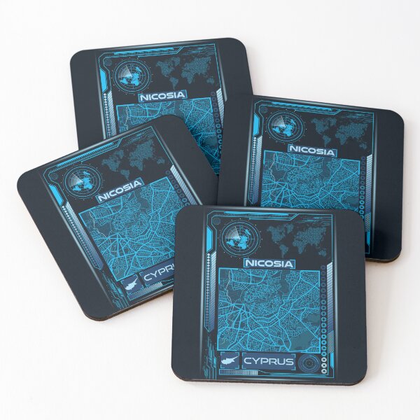 Item preview, NICOSIA MAP CYPRUS designed and sold by hatimelhag.