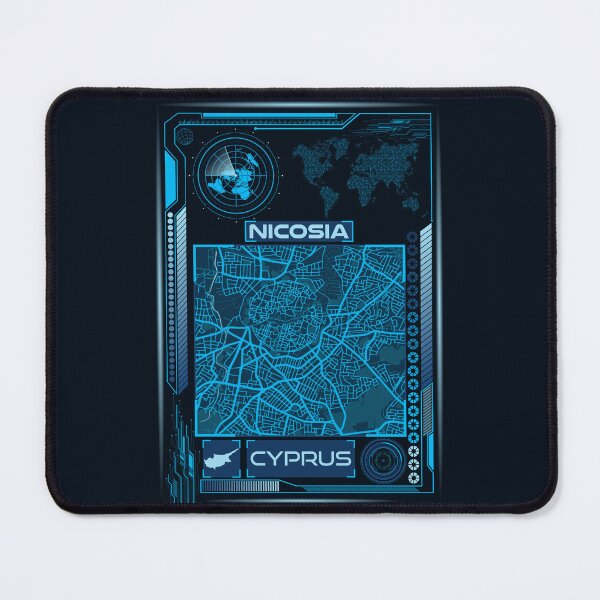 Item preview, NICOSIA MAP CYPRUS designed and sold by hatimelhag.