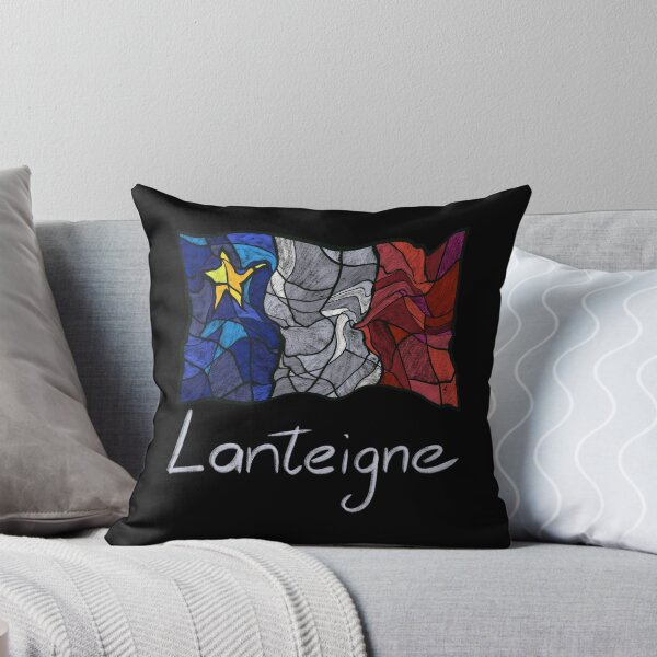 Item preview, Acadian Flag pastel liquid mosaic Lanteigne - Drapeau acadien mosaïque liquide pastel vitrail Lanteigne designed and sold by ColoursOfFrance.