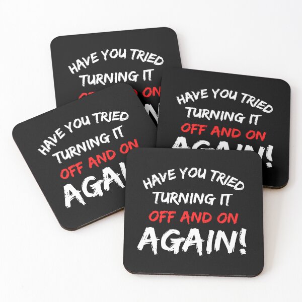 Item preview,  Have you tried turning it off and on again ??? designed and sold by STELLA-BRILANTE.