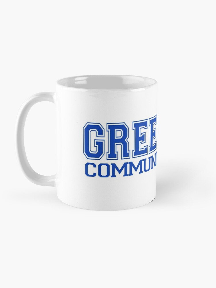 Alternate view of GREENDALE College Jersey (blue) Coffee Mug