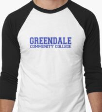 GREENDALE College Jersey (blue) Men's Baseball ¾ T-Shirt