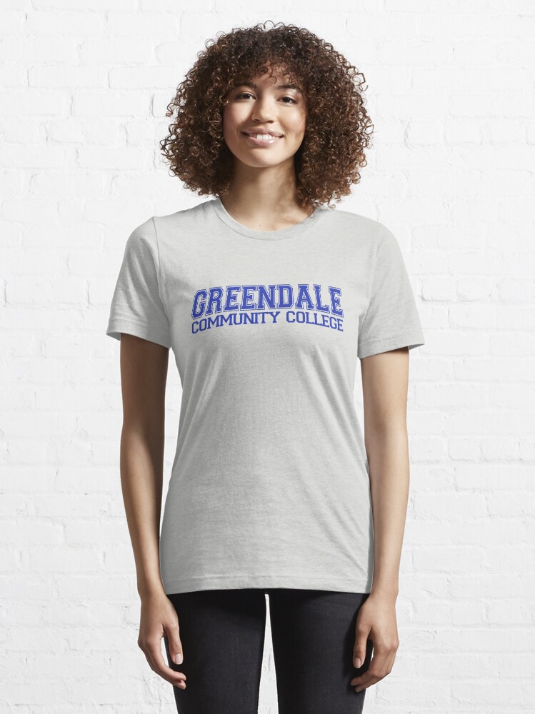 Alternate view of GREENDALE College Jersey (blue) Essential T-Shirt