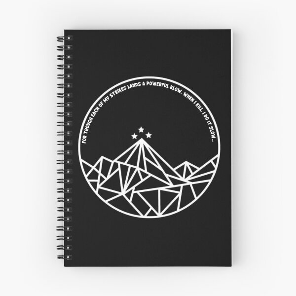 Item preview, For though each of my strikes lands a powerful blow, When I kill, I do it slow... - ACOTAR designed and sold by ACOTAR-Shop.