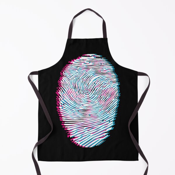 Item preview, Fingerprint in glitch effect designed and sold by PrintsyGal.
