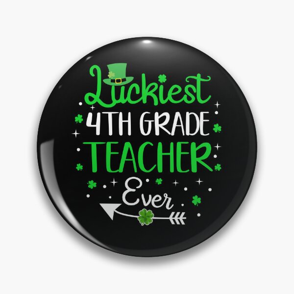 Artikelvorschau, Glücklichster Lehrer der 4. Klasse aller Zeiten Lustiges Geschenk zum St. Patrick's Day entworfen und verkauft von TeeDesignsStore.