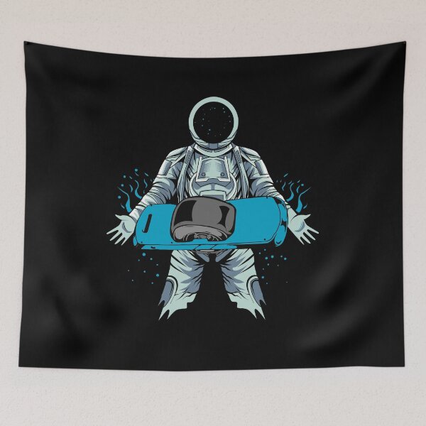 Item preview, Onewheel astronaut artwork  designed and sold by QUEEN-WIVER.