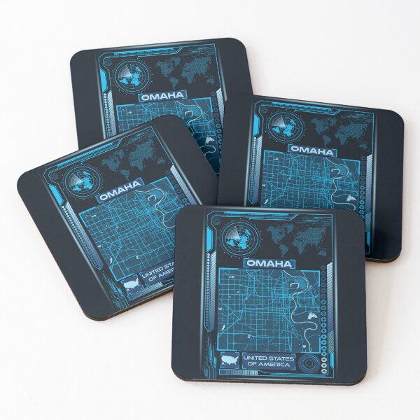 Item preview, OMAHA MAP USA designed and sold by hatimelhag.