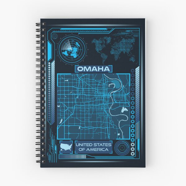 Item preview, OMAHA MAP USA designed and sold by hatimelhag.