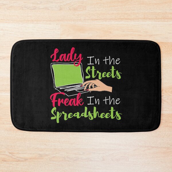 Item preview, Lady in the streets Freak in the spreadsheets, Funny Accountant women gift, Tax season Meme, Auditor Mug, Bookkeeper T-shirt designed and sold by Eddyed.