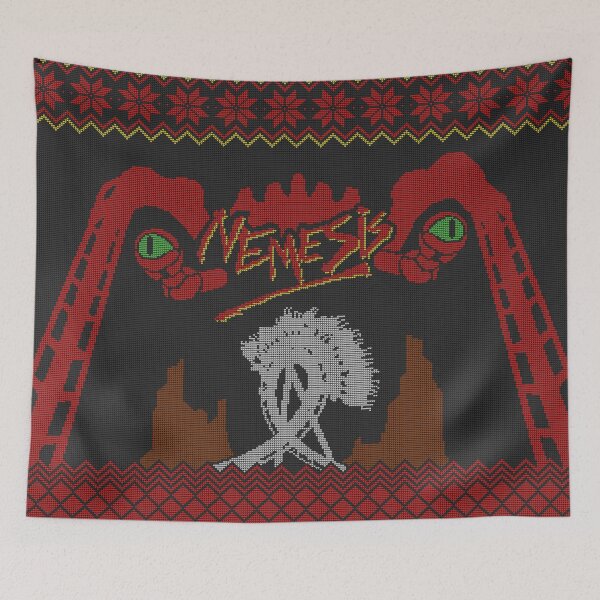 Item preview, Nemesis montaña rusa navidad patrón superior designed and sold by BrettJones92.