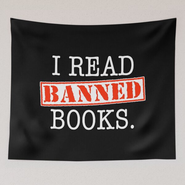 Item preview, I READ banned books designed and sold by Thelittlelord.
