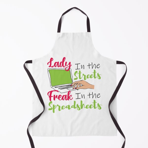 Item preview, Lady in the streets Freak in the spreadsheets, Funny Accountant women gift, Tax season Meme, Auditor Mug, Bookkeeper T-shirt designed and sold by Eddyed.