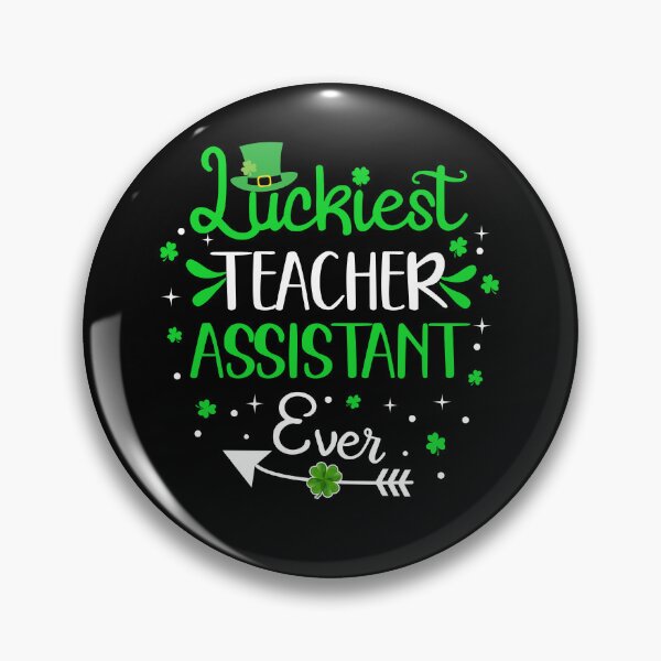 Artikelvorschau, Glücklichster Lehrerassistent aller Zeiten Lustiges Geschenk zum St. Patrick's Day entworfen und verkauft von TeeDesignsStore.
