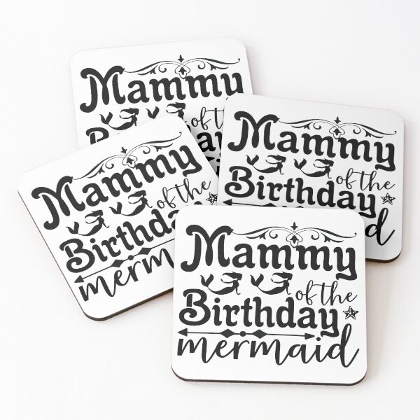 Item preview, Mammy Of The Birthday Mermaid  designed and sold by BrahimiGraphics.