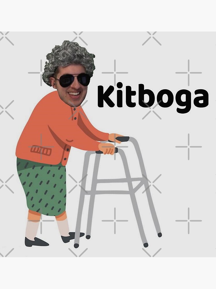 "Kitboga" Poster for Sale by Daviscoatings Redbubble