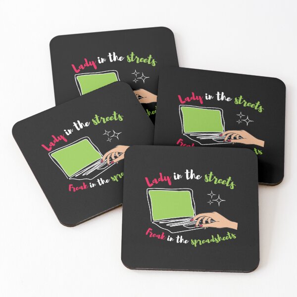 Item preview, Lady in the streets Freak in the spreadsheets, Funny Accountant women gift, Tax season Meme, Auditor Mug, Bookkeeper T-shirt designed and sold by Eddyed.