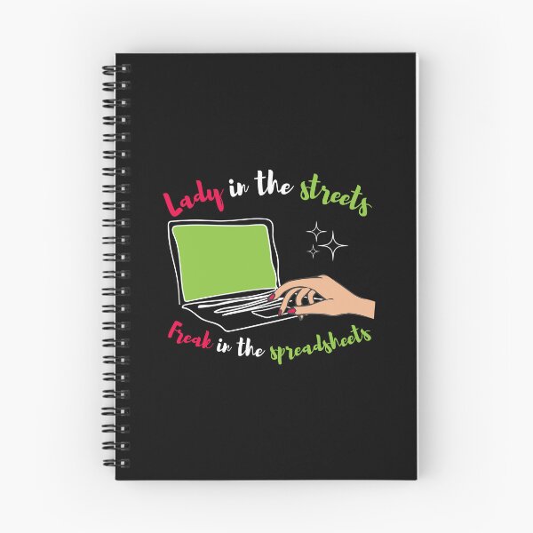 Item preview, Lady in the streets Freak in the spreadsheets, Funny Accountant women gift, Tax season Meme, Auditor Mug, Bookkeeper T-shirt designed and sold by Eddyed.
