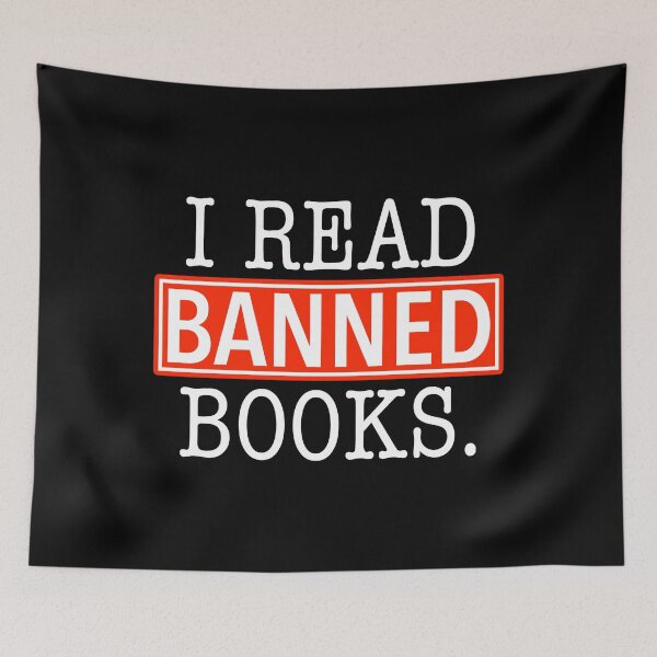 Item preview, I READ banned books designed and sold by Thelittlelord.