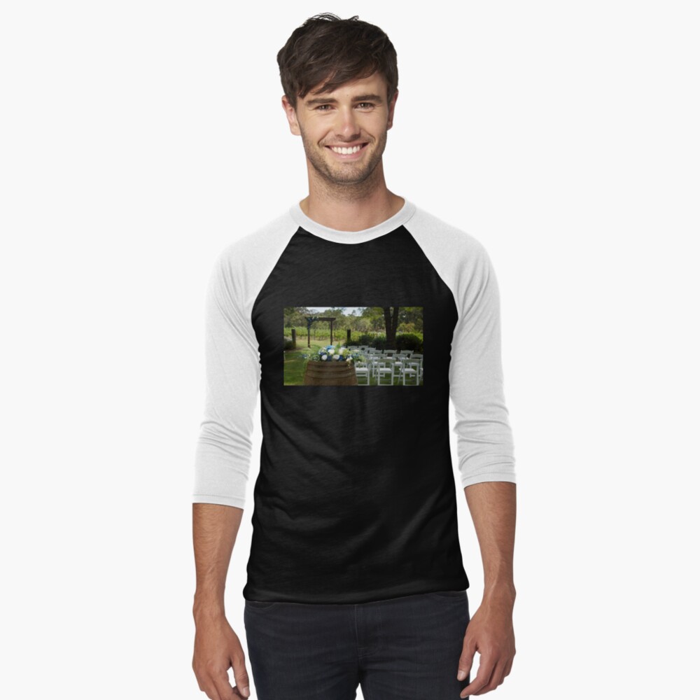 Item preview, Baseball ¾ Sleeve T-Shirt designed and sold by MagpieSprings.