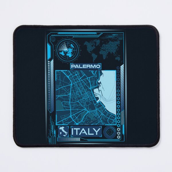 Item preview, PALERMO MAP ITALY designed and sold by hatimelhag.