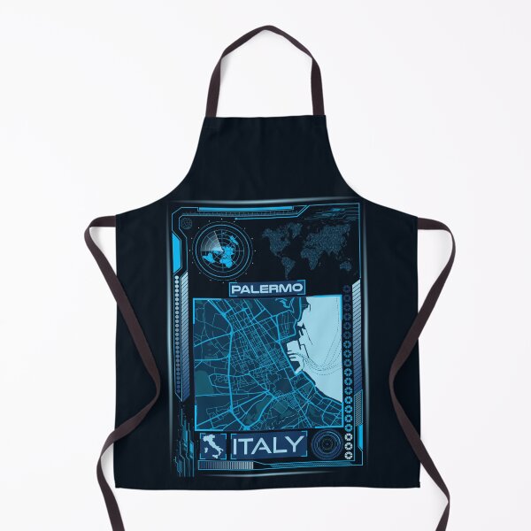 Item preview, PALERMO MAP ITALY designed and sold by hatimelhag.